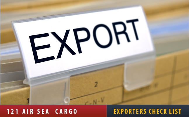 Exporters Check List